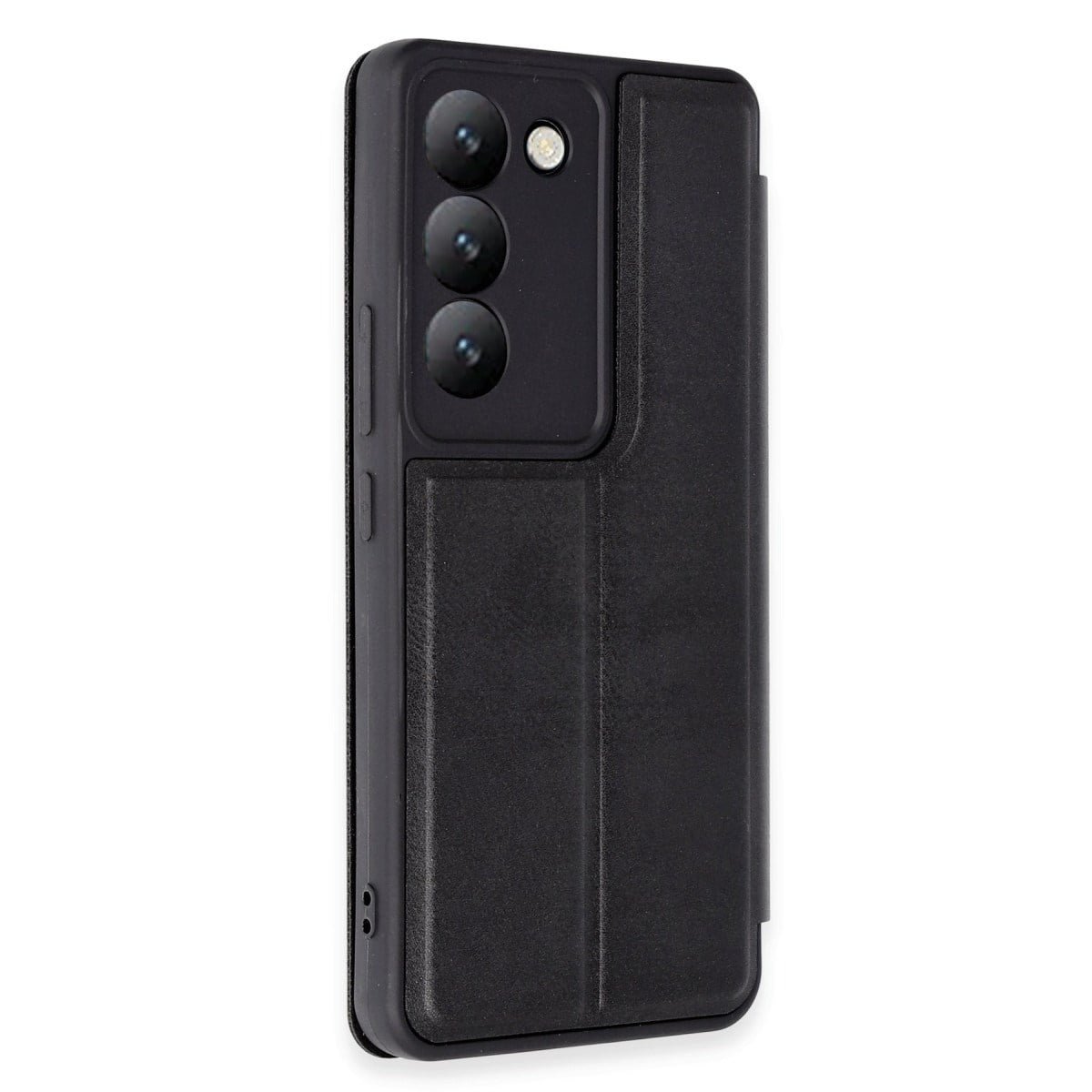 V30 Lite 4G Kılıf Flip Cover - Siyah