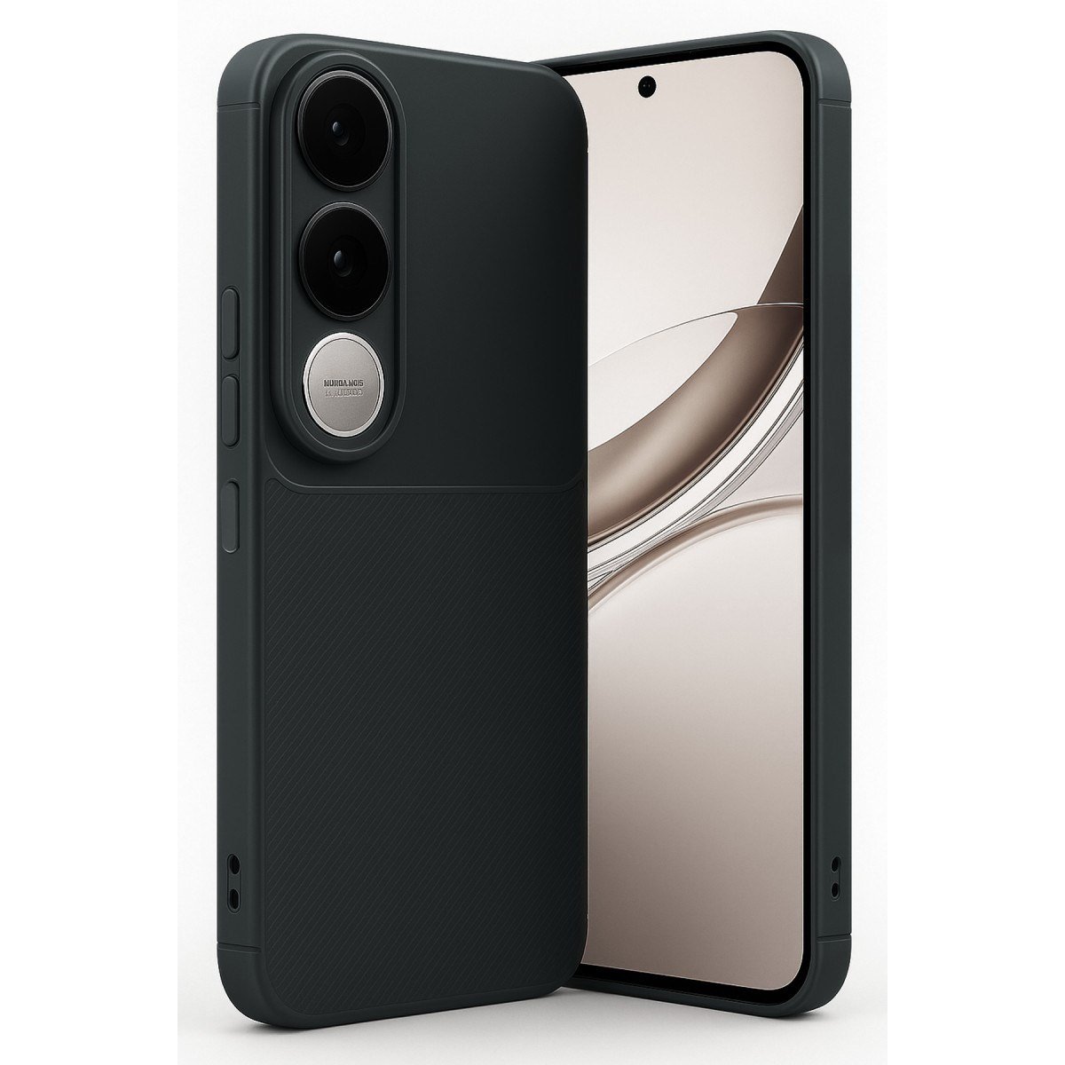 V50 Lite 4G Auto Focus Karbon Kapak - Siyah