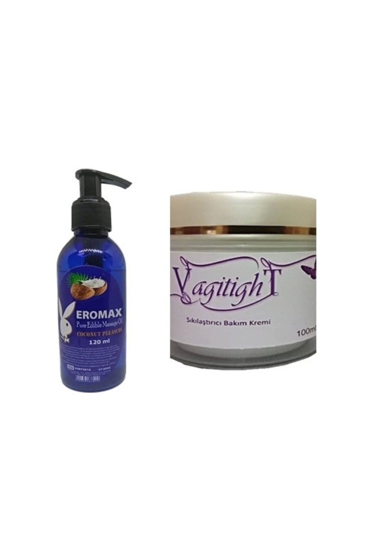Vagitight Krem + Hindistan Cevizi Aromalı Masaj Jeli 2 Ürün Set