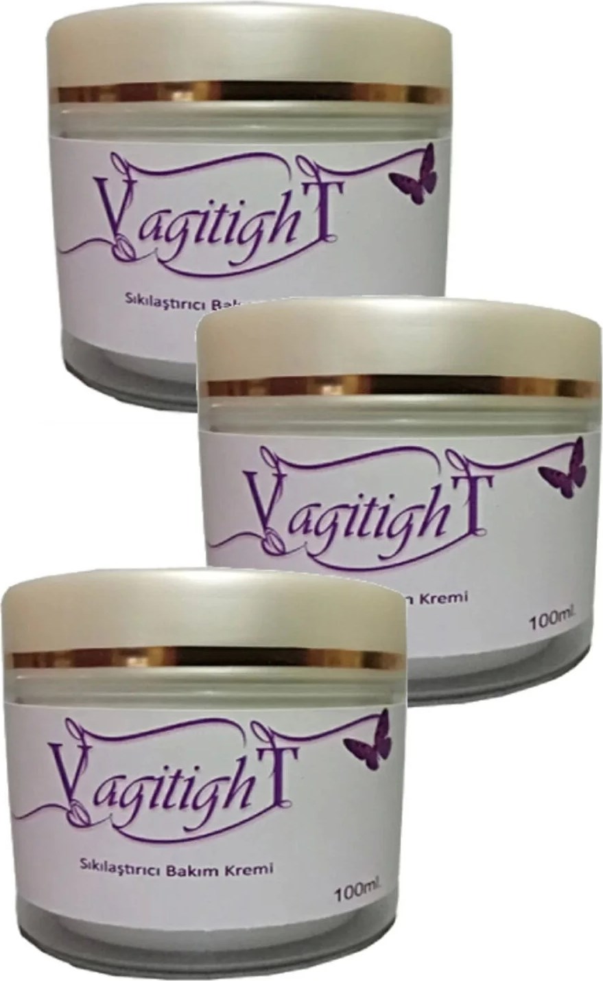 Vagitight Vaginal Tightnng Cream Genıtal Bakım Kremi 100 ml x 3 Adet
