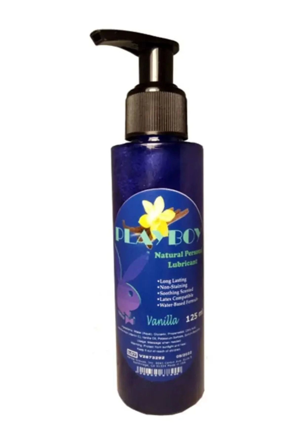 Vanilya Aromalı Kayganlaştırıcı 125ml / Vanilla Flavored Natural Lubricant X 3 Adet