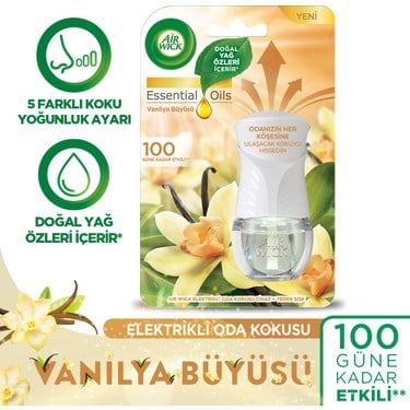 Vanilya Kokulu Elektrikli Oda Kokusu Kit 1 Adet Cihaz