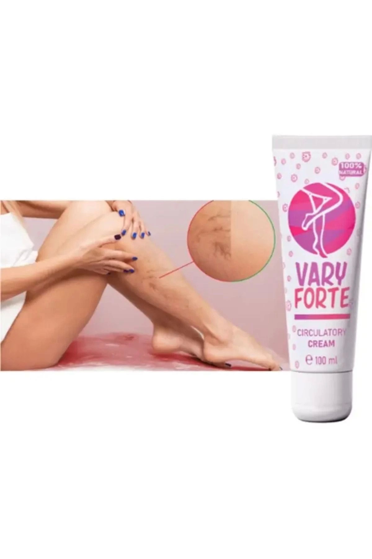 Vary Forte Tüp Yoğun Varislerinize Güçlü Etkide Krem 100 ml 3 ADET