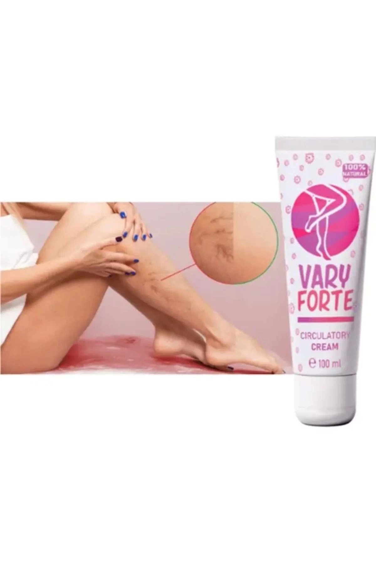 Vary Forte Tüp Yoğun Varislerinize Güçlü Etkide Krem 100 ml 2 ADET
