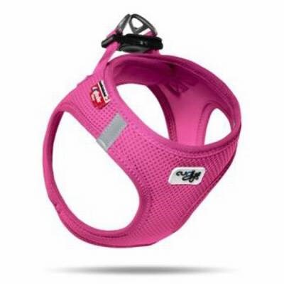 Vest Köpek Göğüs Tasması Air-Mesh Fuşya 3XS