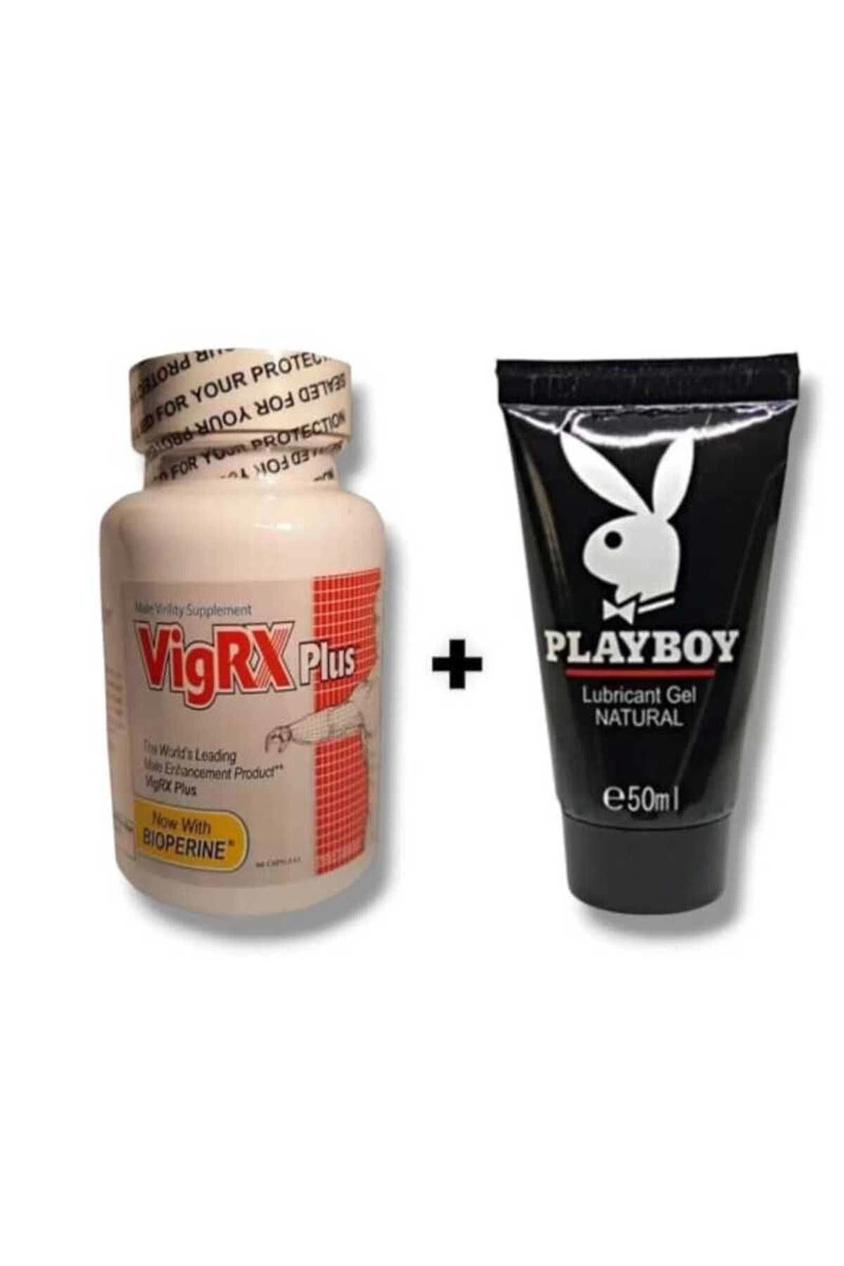 Vigrx Plus Erkeklere Özel Bölge Destekleyici 60'lı Mucizevi Lubricant Jel 50 ml