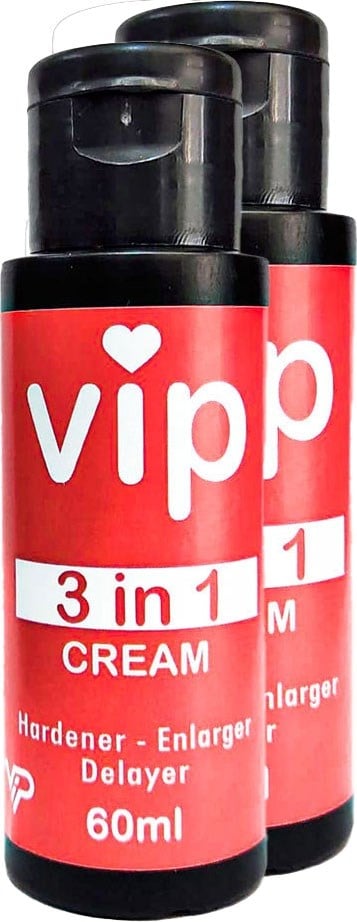 Vip 3x Efektcream 60 ml 2 Adet 3in1 Krem Pe.nisibüyütme Geciktirmesertleştirme