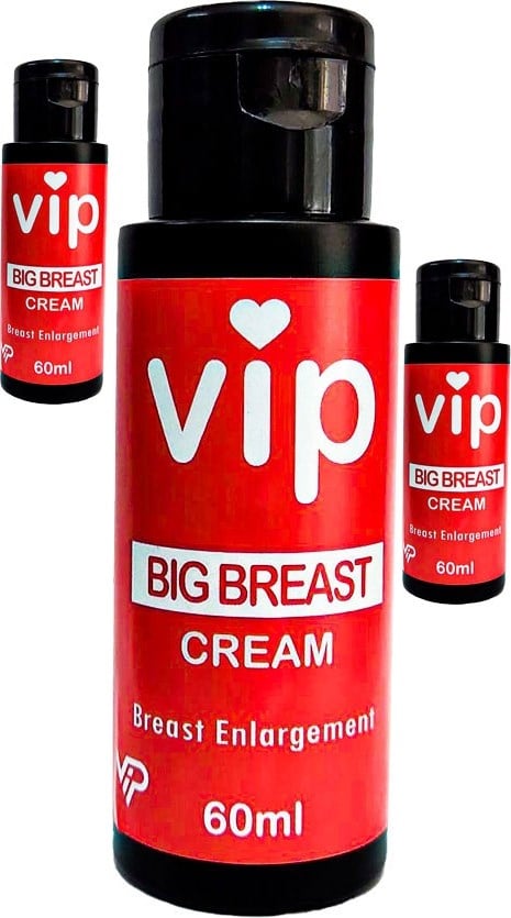 Vip Kadın Breastenlargement Cream 3 Adet Göğüsbüyütücü Krem 60 ml