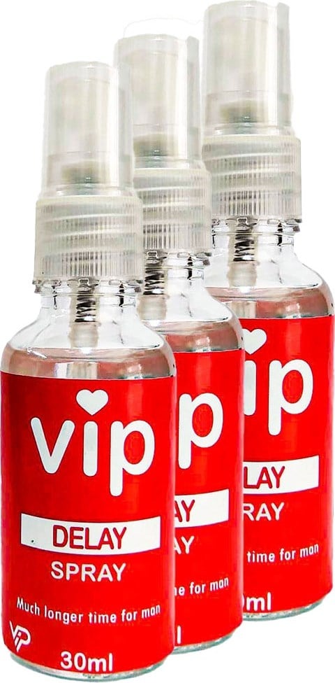 Vip Longtimex 3 Adet Delayspray For Men 30 ml Cinselilişki Süresiniuzatmak Için Geciktiricisprey