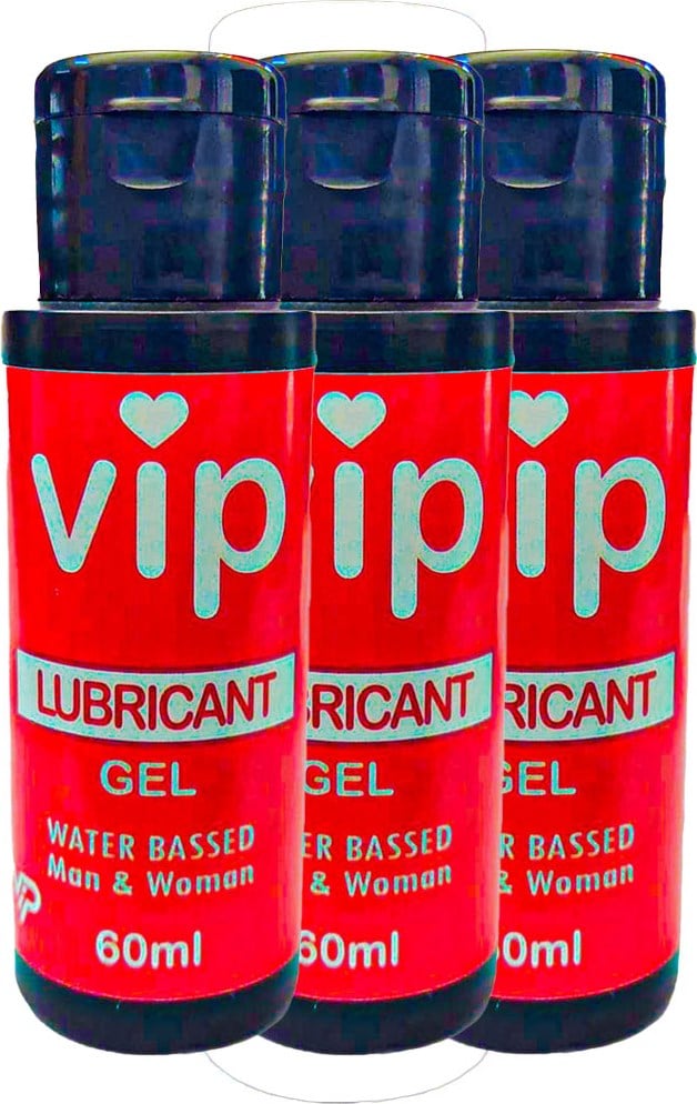 VİP Lubrikant Jel Bay Bayan 60 ml x 3 adet