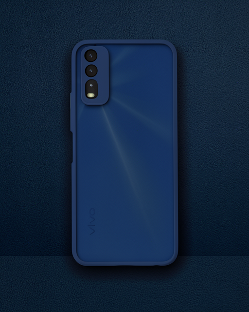 Vivo Y11s Kılıf Montreal Silikon Kapak - Lacivert