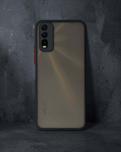 Vivo Y11s Kılıf Montreal Silikon Kapak - Siyah