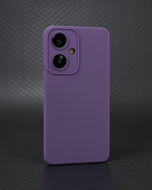 Vivo Y27 Kılıf Nano İçi Kadife Silikon - Mor