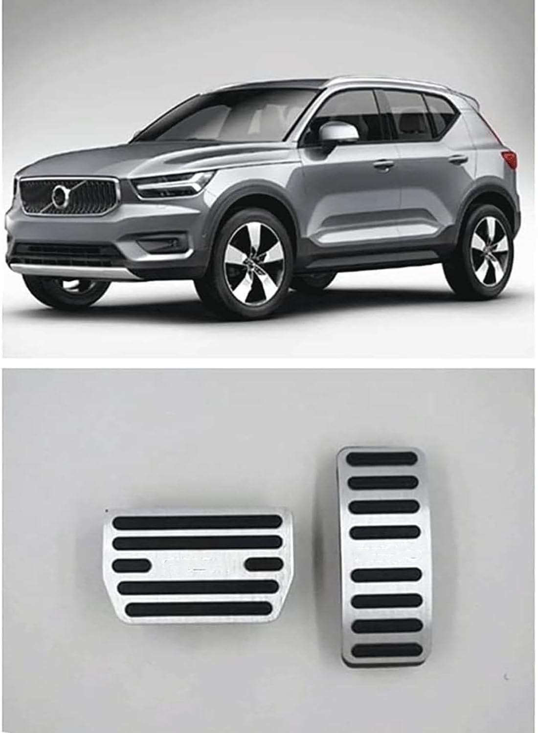 Volvo XC40 Uyumlu  Otomatik Pedal Seti 2 Parça