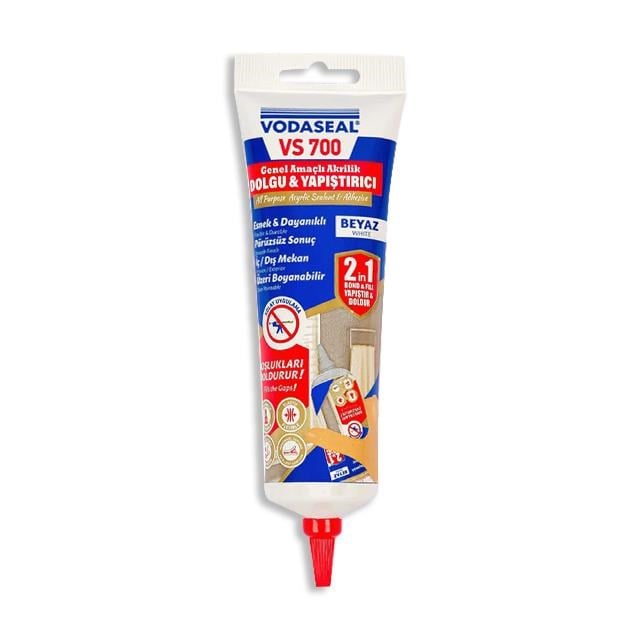 VS700 400gr Tüp Akrilik Dolgu Yapıştırıcı 1 Adet