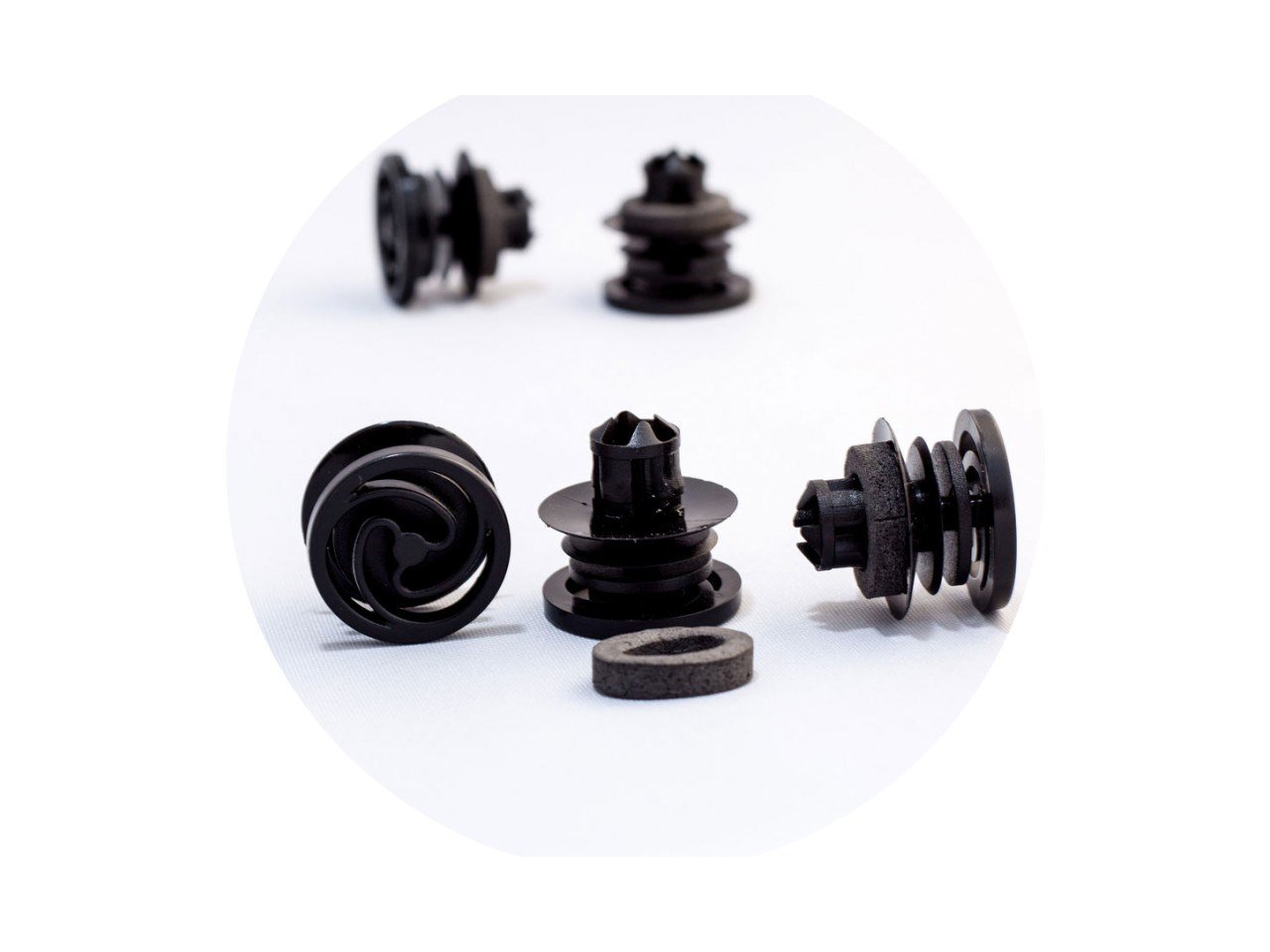 Vw Lupo - Bora - Golf - Passat - Polo & Seat Kapı Döşeme Klipsi 10 Adet YK 0001 3B0868243