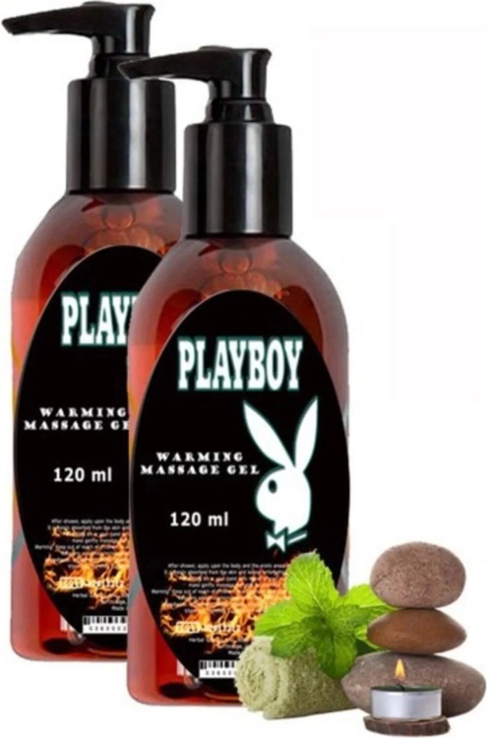 Warming Massage Gel 2 Adet 120 ml Isıtıcılı Kaydırıcı Tüm Vücut Masaj Jeli