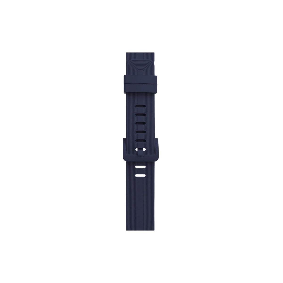Watch 38mm KR408 Çizgili Silikon Kordon - Lacivert