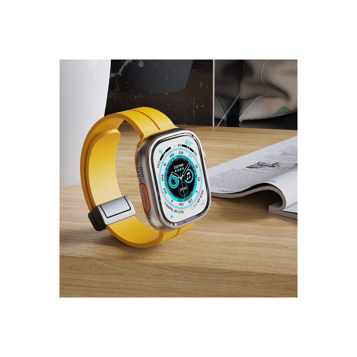 Watch 38mm KR412 Elegance Stylısh Kordon - Siyah