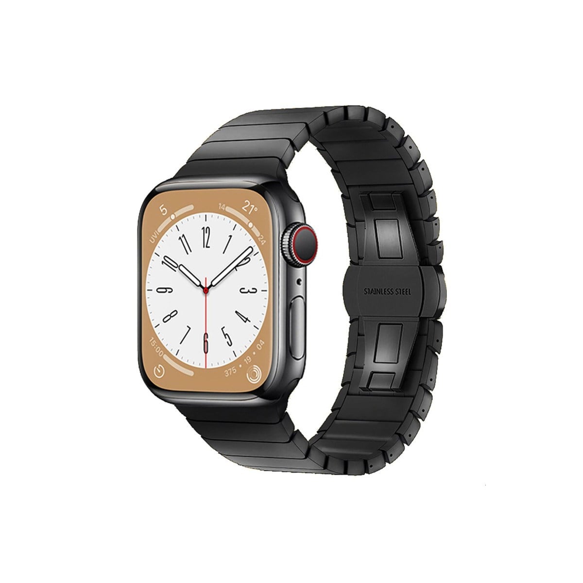Watch 38mm KR413 Fine Steel Kordon - Siyah
