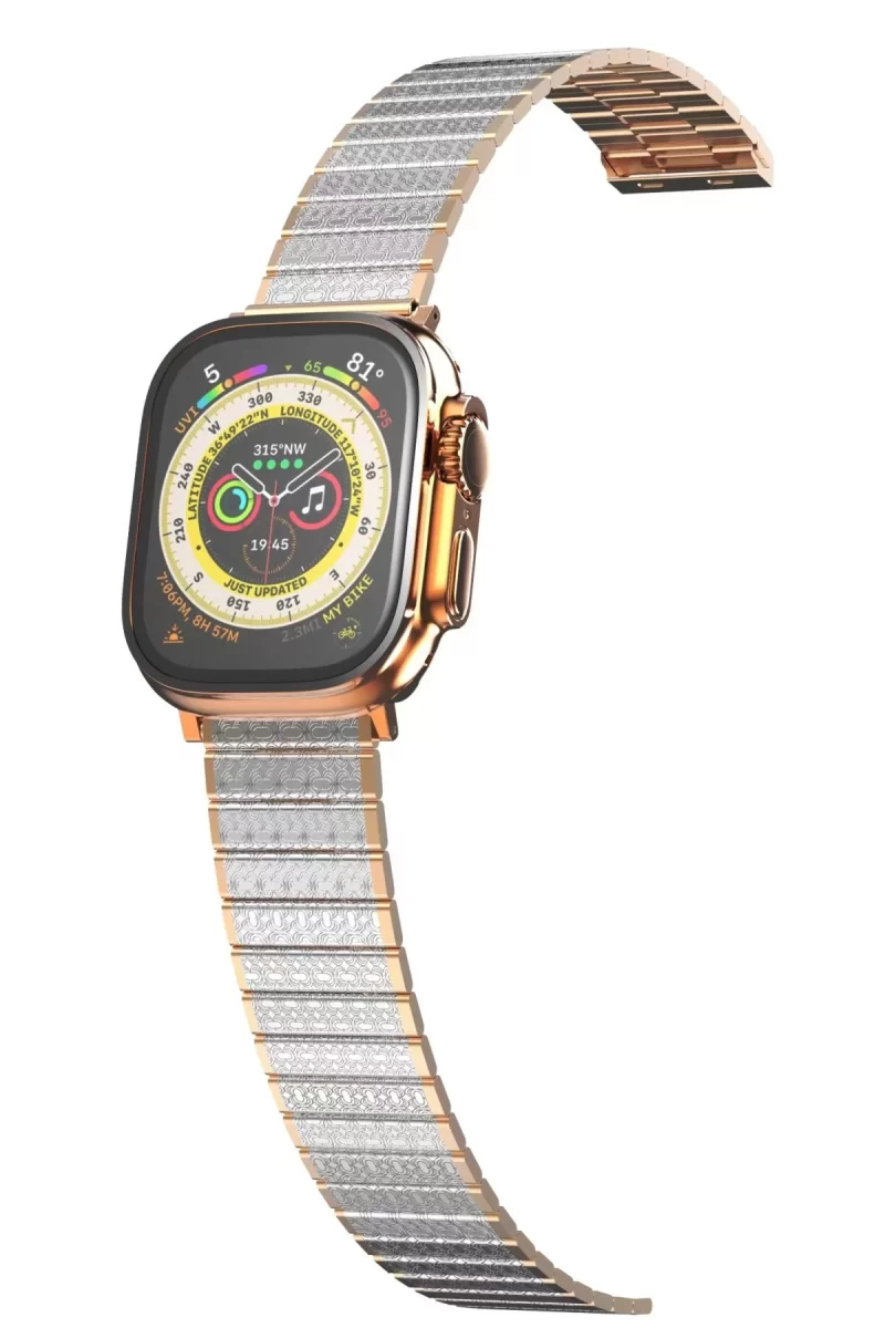 Watch 38mm Made Metal Kordon - Gümüş-Rose Gold