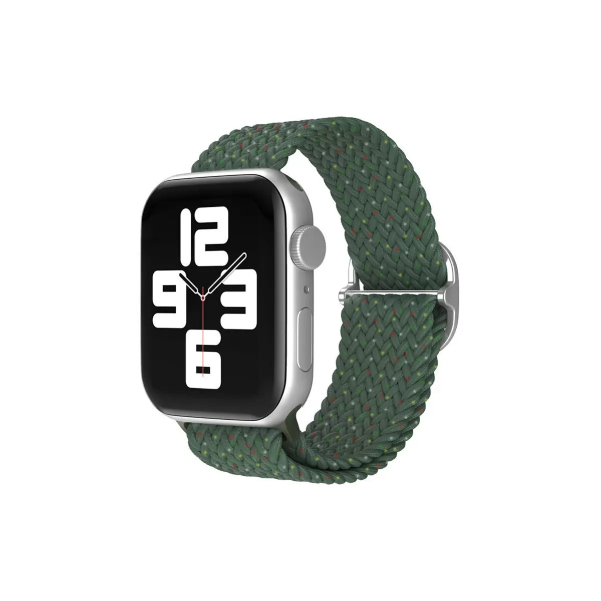 Watch 38mm Star Kordon - Benekli Koyu Yeşil