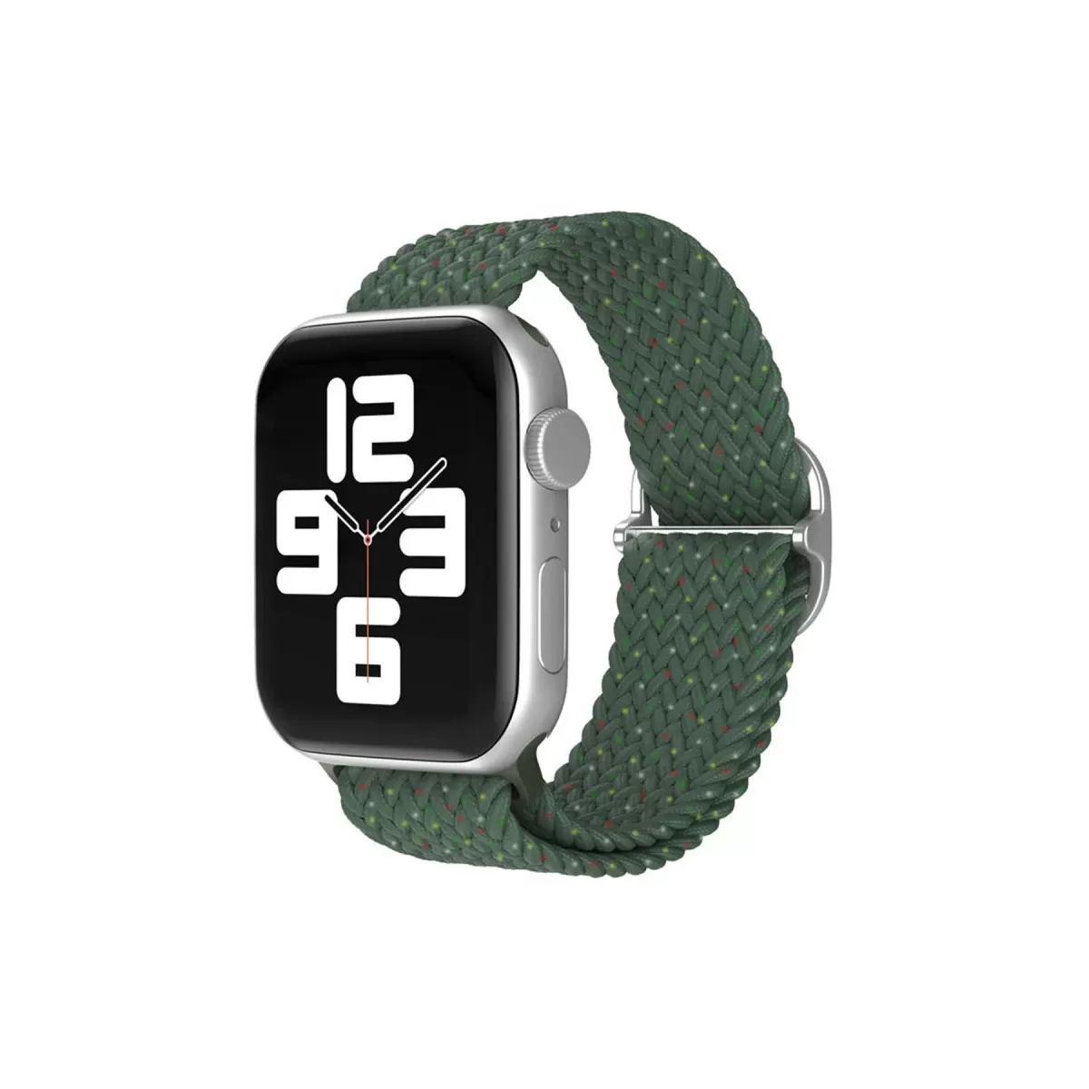 Watch 38mm Star Kordon - Benekli Koyu Yeşil