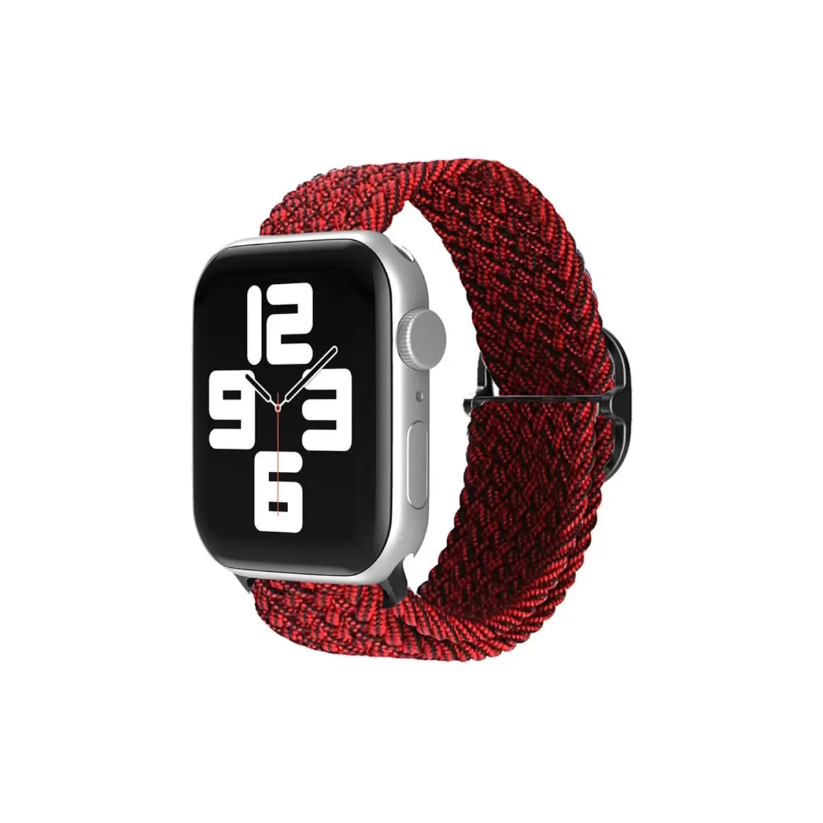 Watch 38mm Star Kordon - Siyah-Bordo