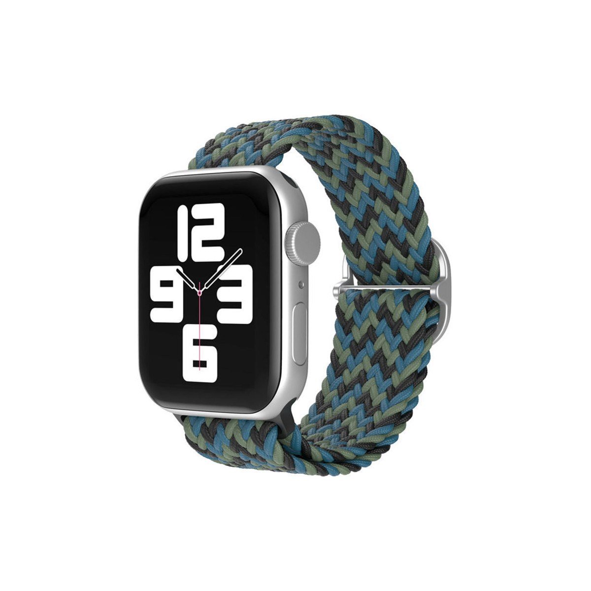 Watch 38mm Star Kordon - Zigzag Mavi-Yeşil
