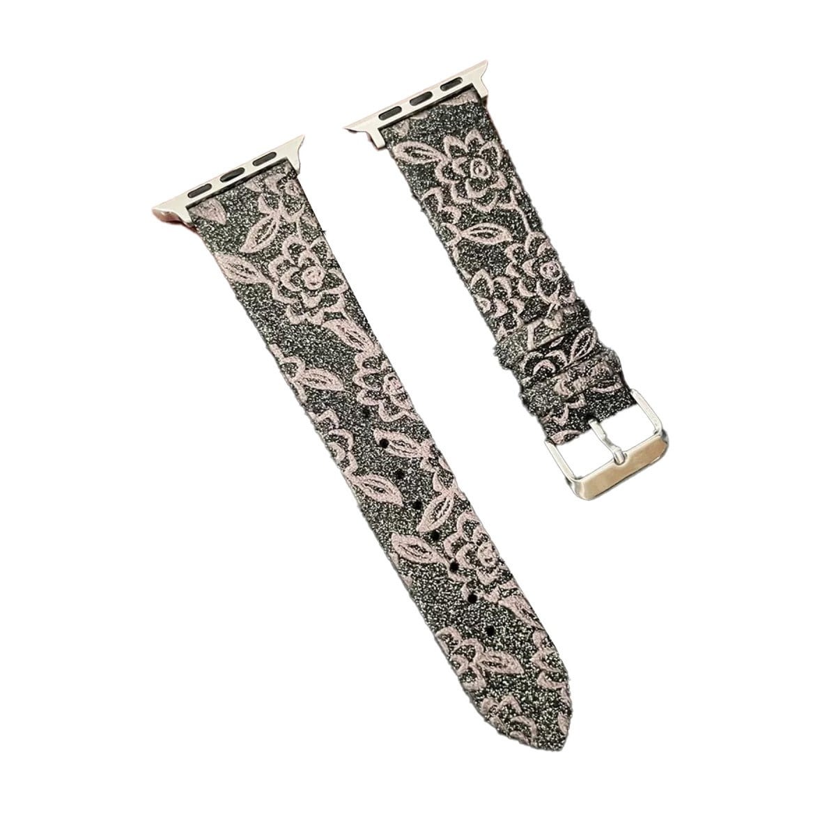 Watch 42mm Creeper Desenli Kordon - Kahverengi