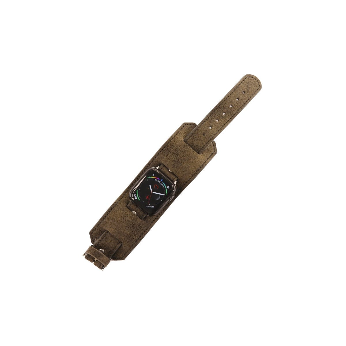 Watch 42mm NL17 Deri Kordon - Kahverengi