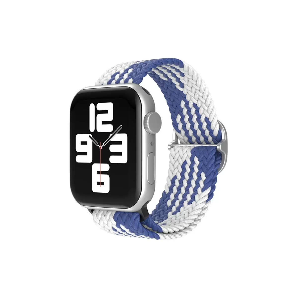 Watch 42mm Star Kordon - Mavi-Beyaz