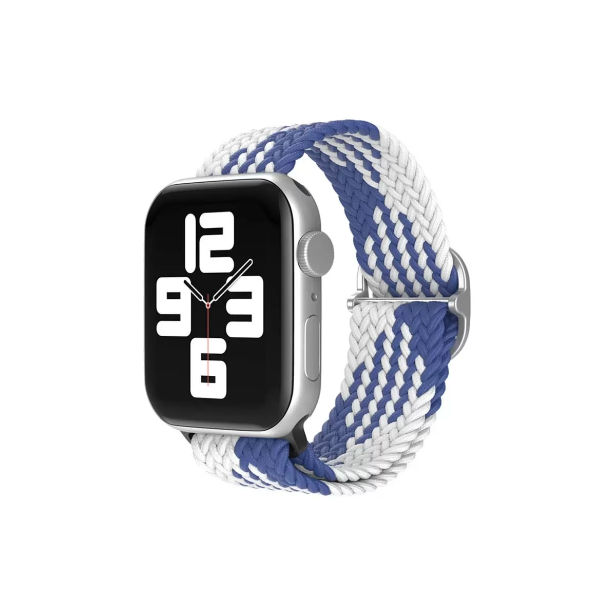 Watch 42mm Star Kordon - Mavi-Beyaz