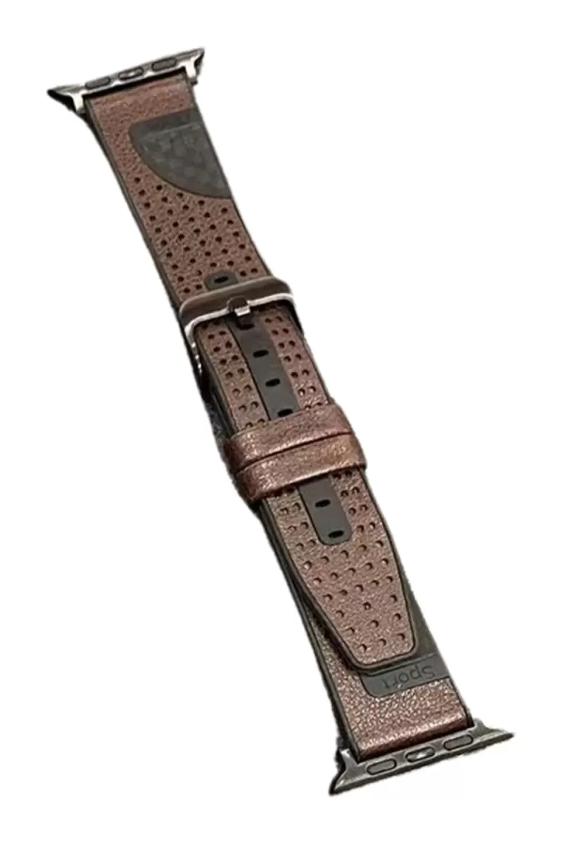 Watch 45mm Buff Deri Kordon - Kahverengi