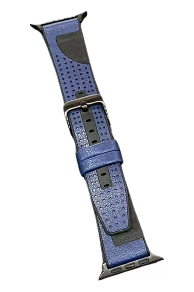 Watch 45mm Buff Deri Kordon - Lacivert