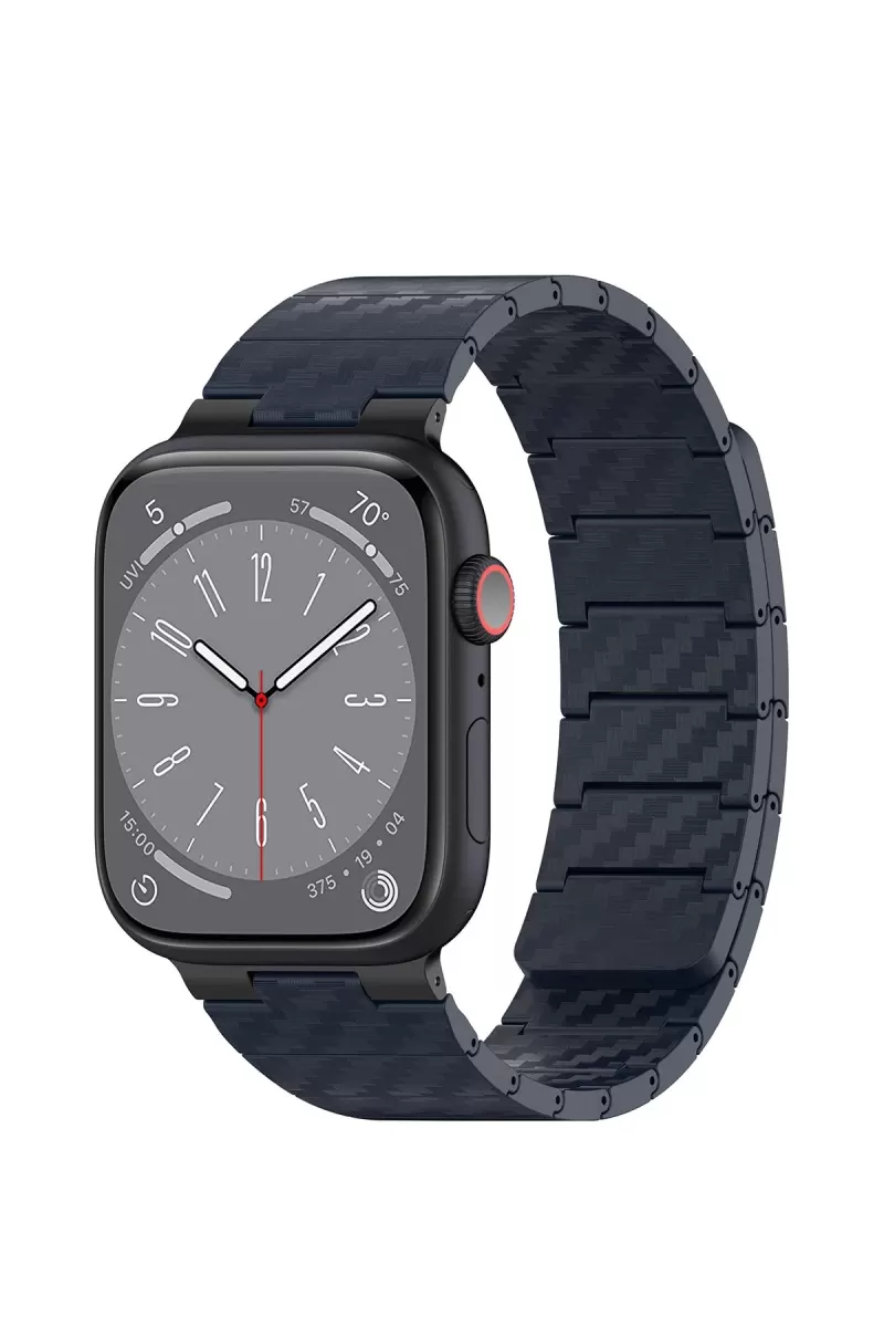 Watch 45mm Carbon Steel Kordon - Lacivert