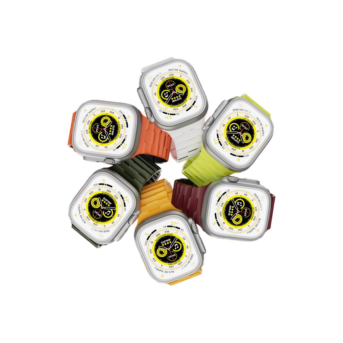 Watch Ultra 49mm Wowen Kordon - Yeşil