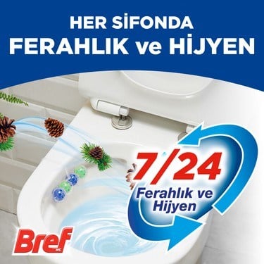 Wc Blok Trio Çam Kokulu Etkili Temizlik Ürünü