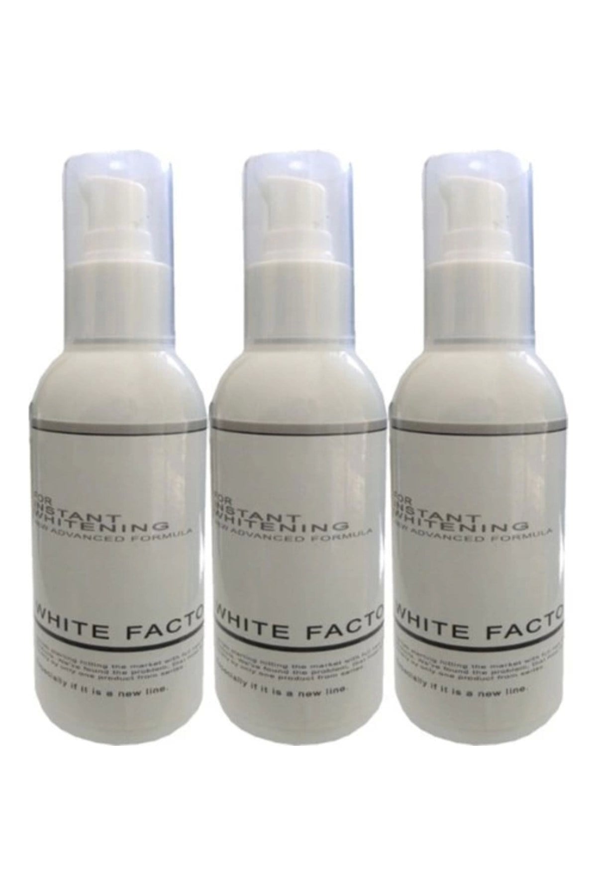 White Factor For Instant Whitening - Krem 120 ml x 3 Adet