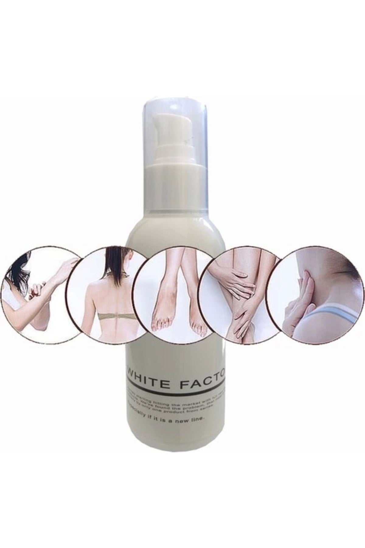 White Factor For Instant Whitening 3 Adet Krem Ile Masaj Yağı