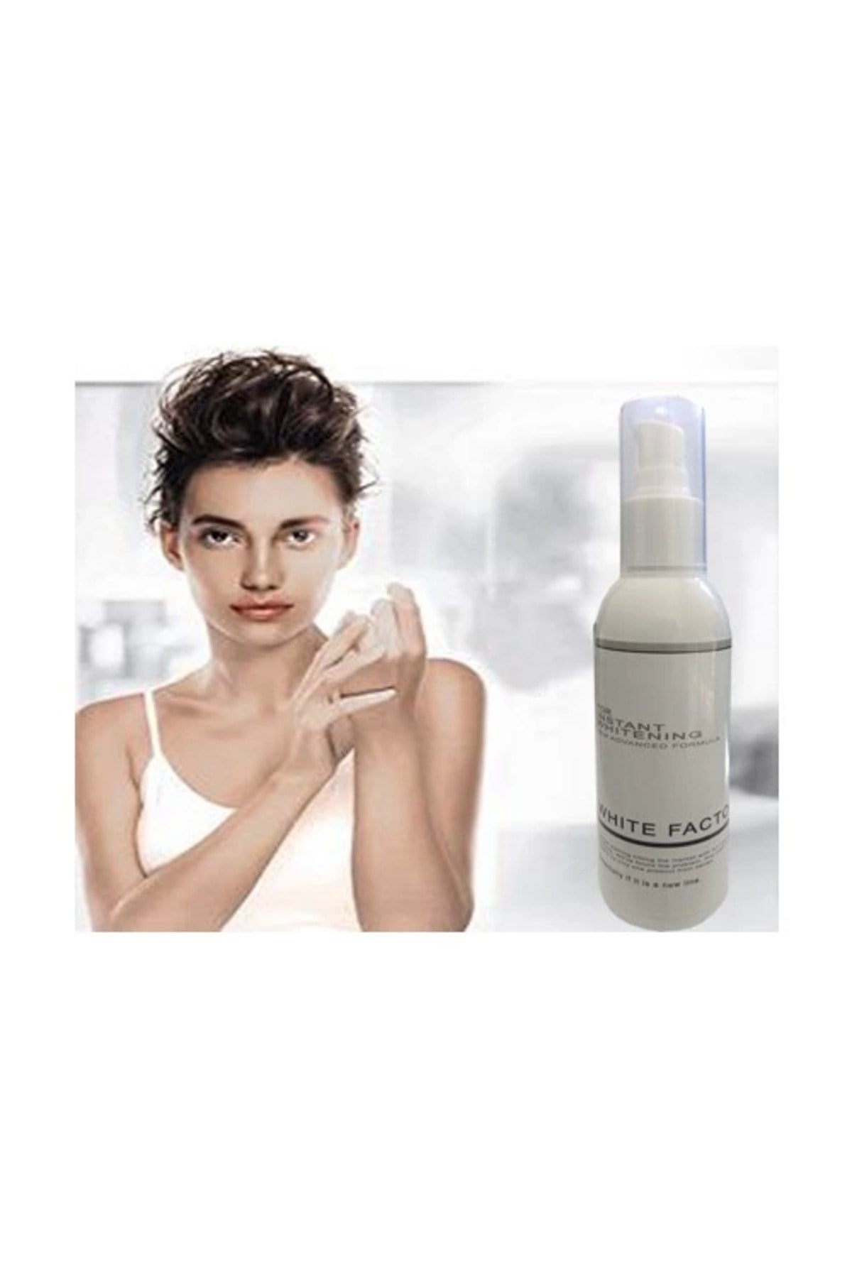 White Factor For Instant Whitening 3 Adet Krem Ile Masaj Yağı