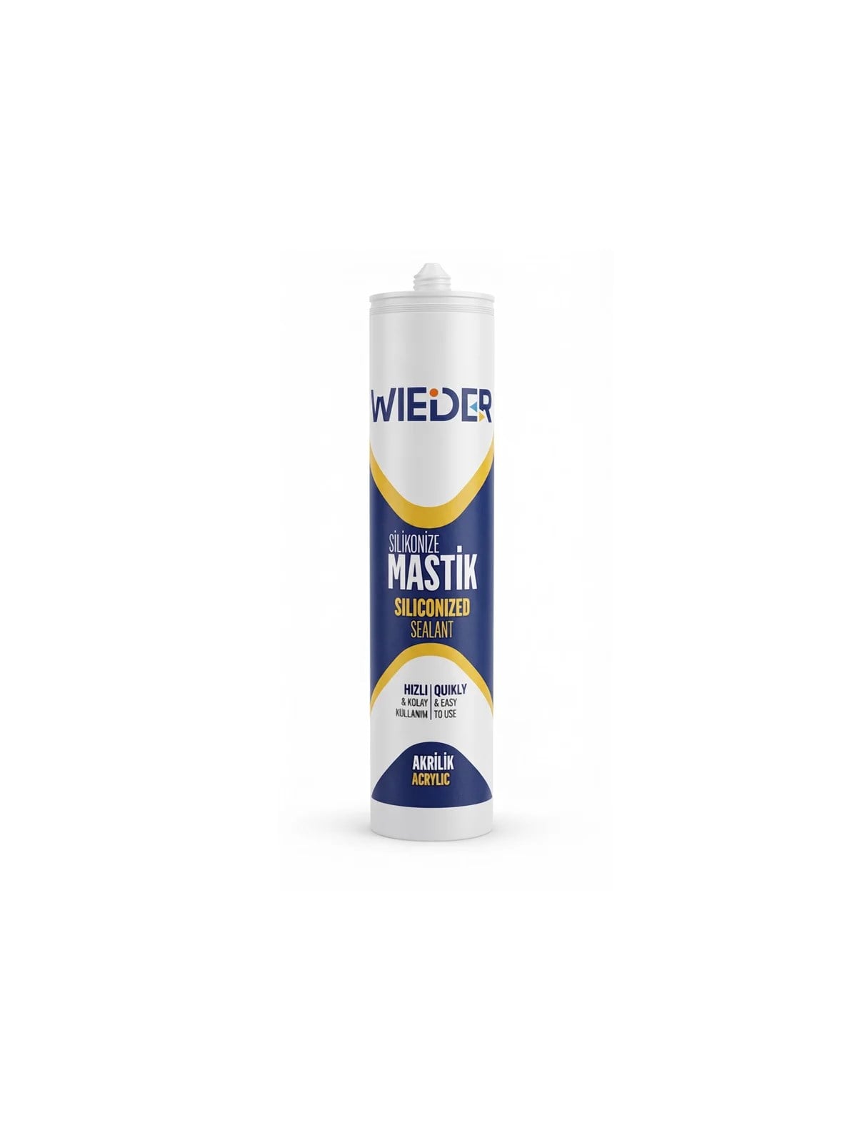 WIEDER Silikonize Mastik Gri 450 gr ST00080