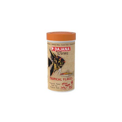 Worms Tropical Flakes Akvaryum Balık Yemi 100 Ml 18 Gr