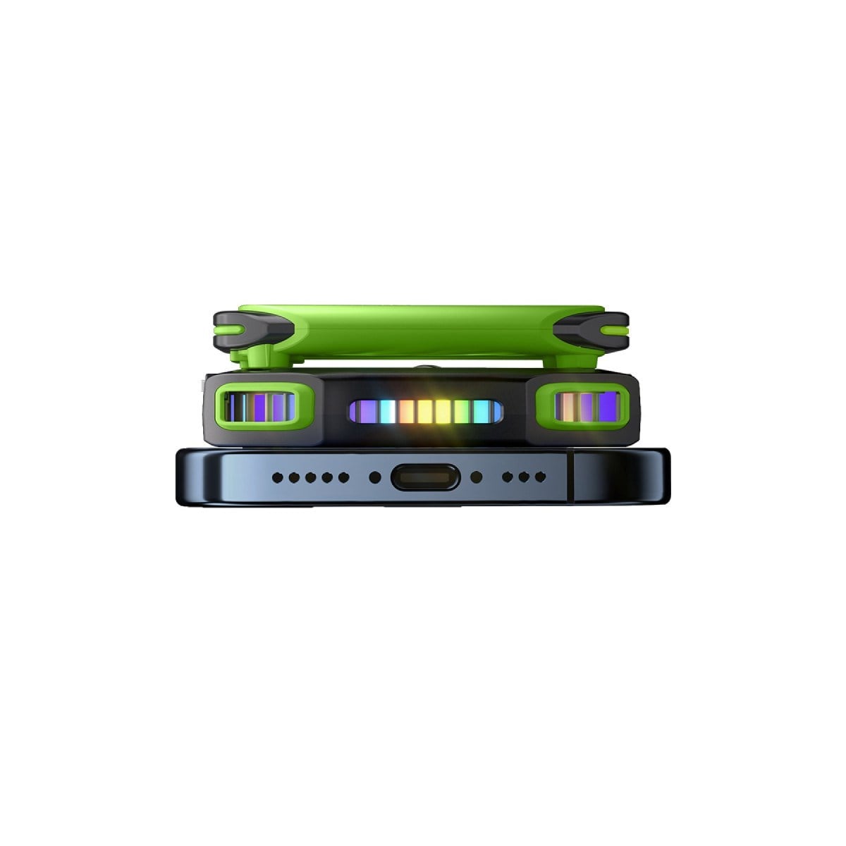 X111 RGB Radyatör Telefon Soğutucu Fan - Siyah