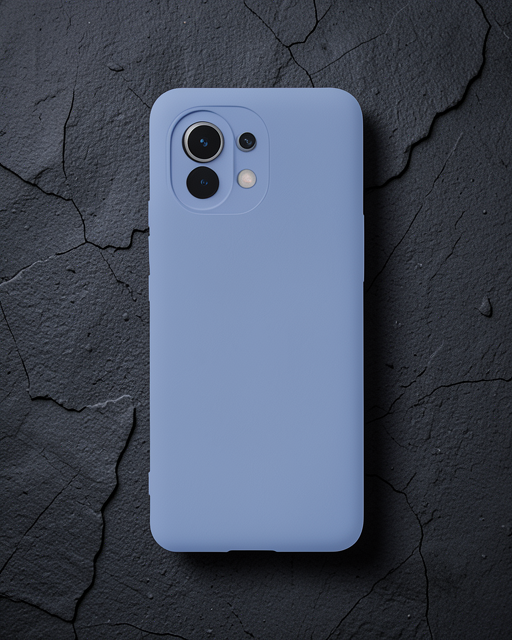 Xiaomi Mi 11 Kılıf Nano İçi Kadife Silikon - Lila