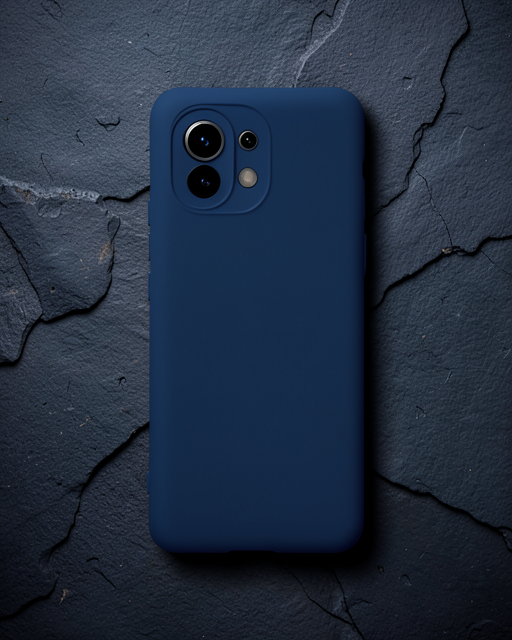 Xiaomi Mi 11 Kılıf Nano İçi Kadife Silikon - Lacivert