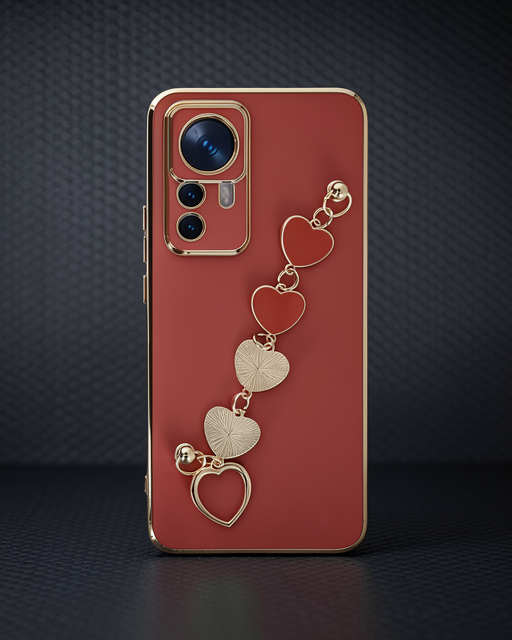 Xiaomi Mi 12t Pro Kılıf Esila Silikon - Kırmızı