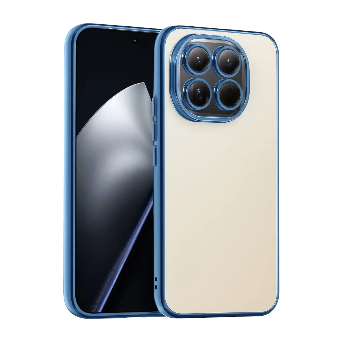 Xiaomi Mi 15T Lensli Silikon - Açık Mavi