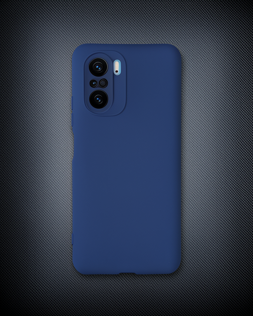 Xiaomi Poco F3 Kılıf Nano İçi Kadife Silikon - Lacivert