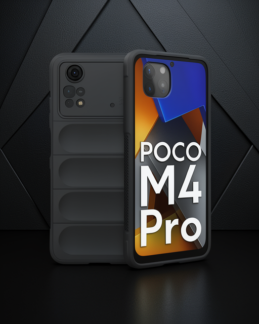 Xiaomi Poco M4 Pro 4g Kılıf Optimum Silikon - Siyah
